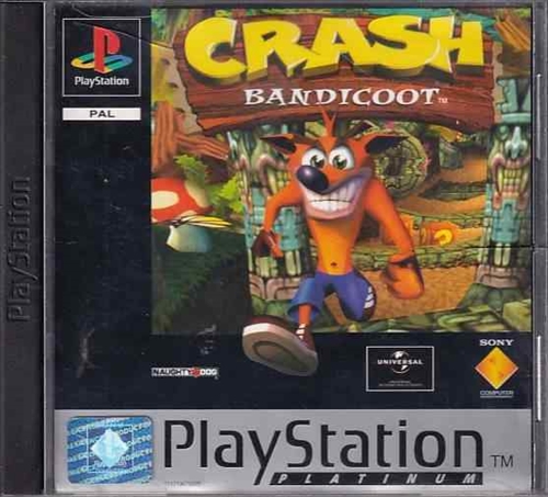Crash Bandicoot - Platinum - PS1 (B Grade) (Genbrug)